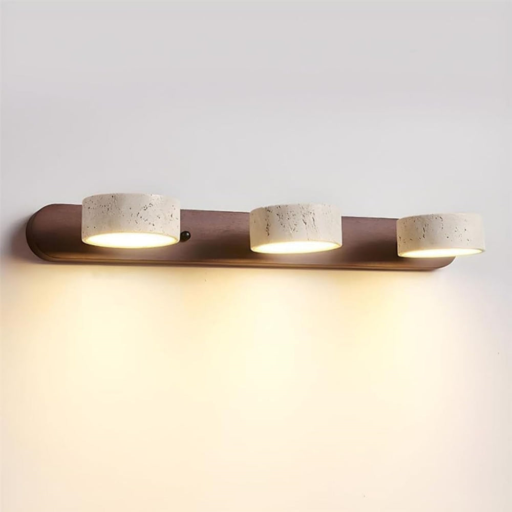 Rotabele Travertine Wandlamp in Japandi Stijl – Moderne Muurlamp voor Binnengebruik 8