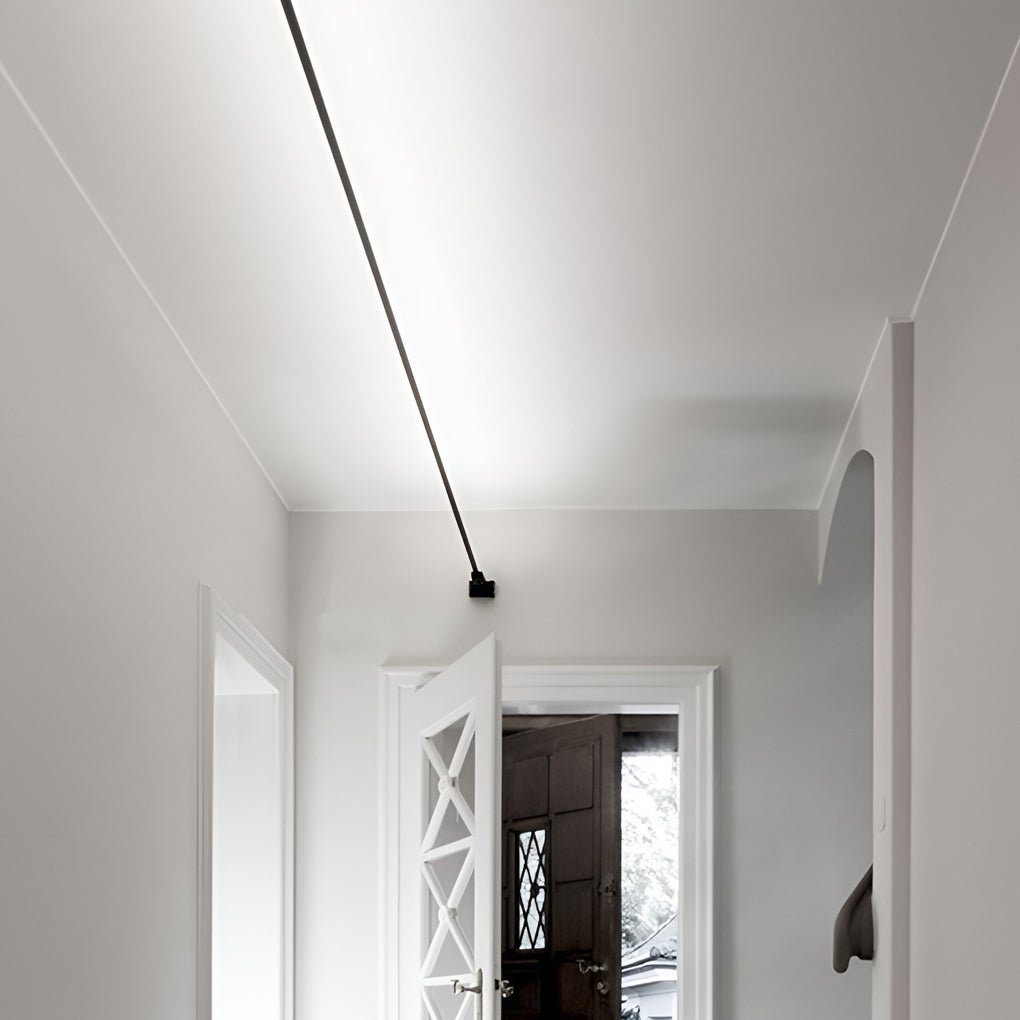 Roteerbare LED Plafondlamp - Zwarte Plafonnière voor Woon- en Werkruimtes - Flexibele Verlichting 1