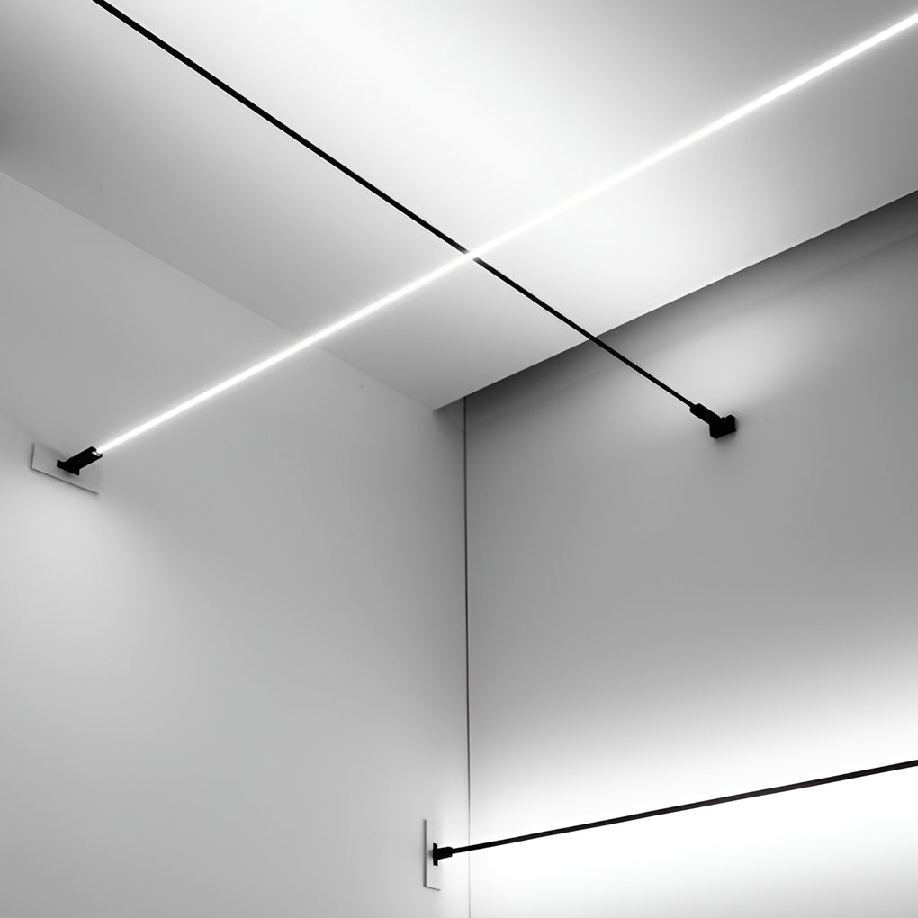 Roteerbare LED Plafondlamp - Zwarte Plafonnière voor Woon- en Werkruimtes - Flexibele Verlichting 4