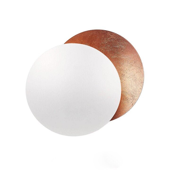 Moderne Zonsverduistering Wandlamp met Warm LED Licht – Unieke Muurlamp voor Binnen