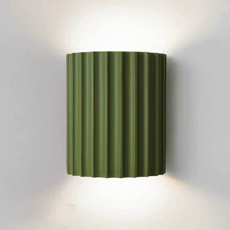 Minimalistische Wandlamp van Hars Groen