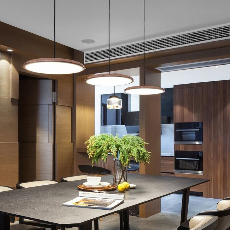Scandinavische Hanglamp met LED en Minimalistisch Ontwerp voor Woonkamer en Eetkamer 4