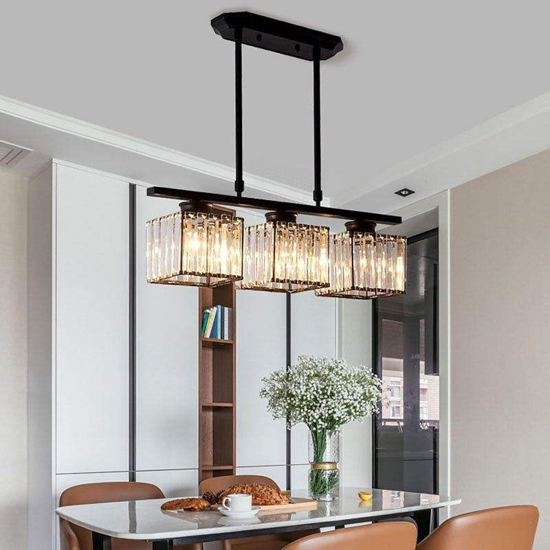 Scandinavische Hanglampen Rij voor Eettafel