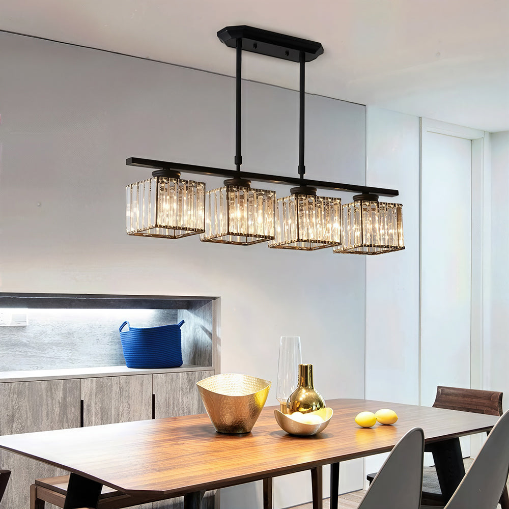 Scandinavische Hanglampen Rij voor Eettafel