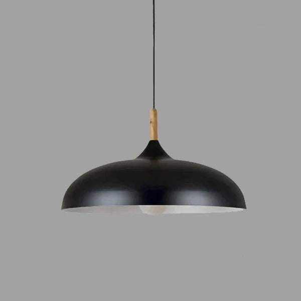 Scandinavische Plafondlamp van Eikenhout met Minimalistisch Ontwerp voor Sfeervolle Verlichting 7