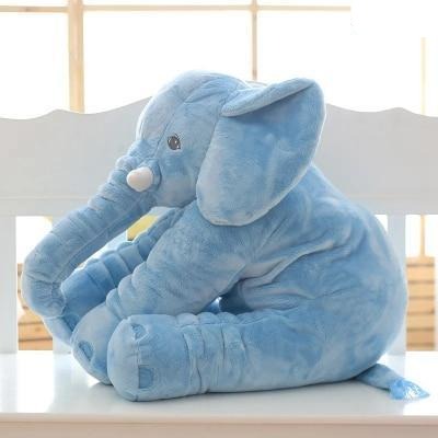 Schattig Baby Olifantenkussen - Zacht Pluche Speelgoed voor Kinderen, Verkrijgbaar in 2 Maten 10
