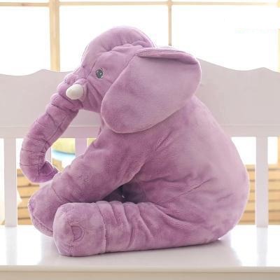 Schattig Baby Olifantenkussen - Zacht Pluche Speelgoed voor Kinderen, Verkrijgbaar in 2 Maten 9