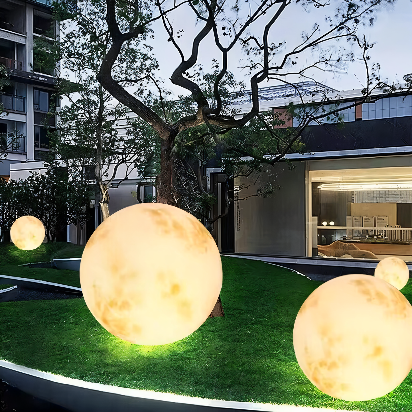 Solar Tuinlamp Maansdesign