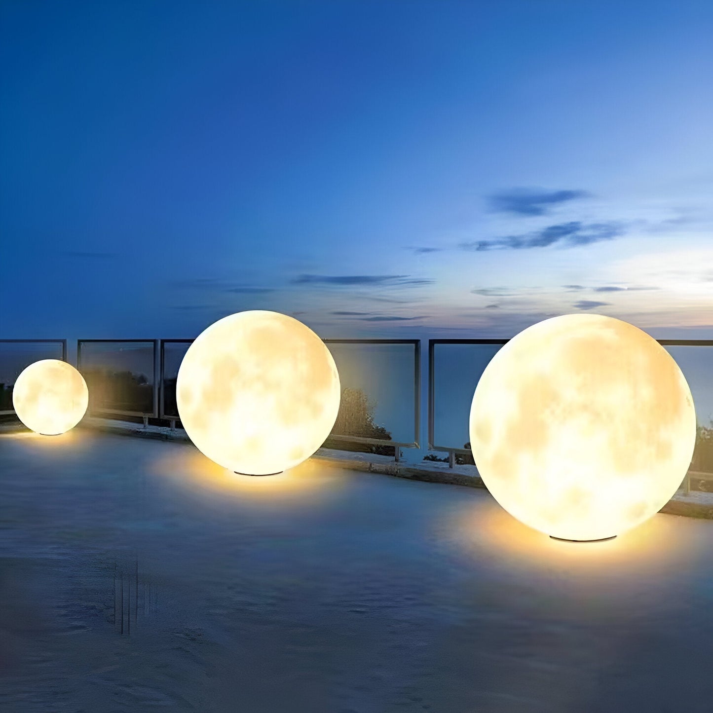 Solar Tuinlamp Maansdesign