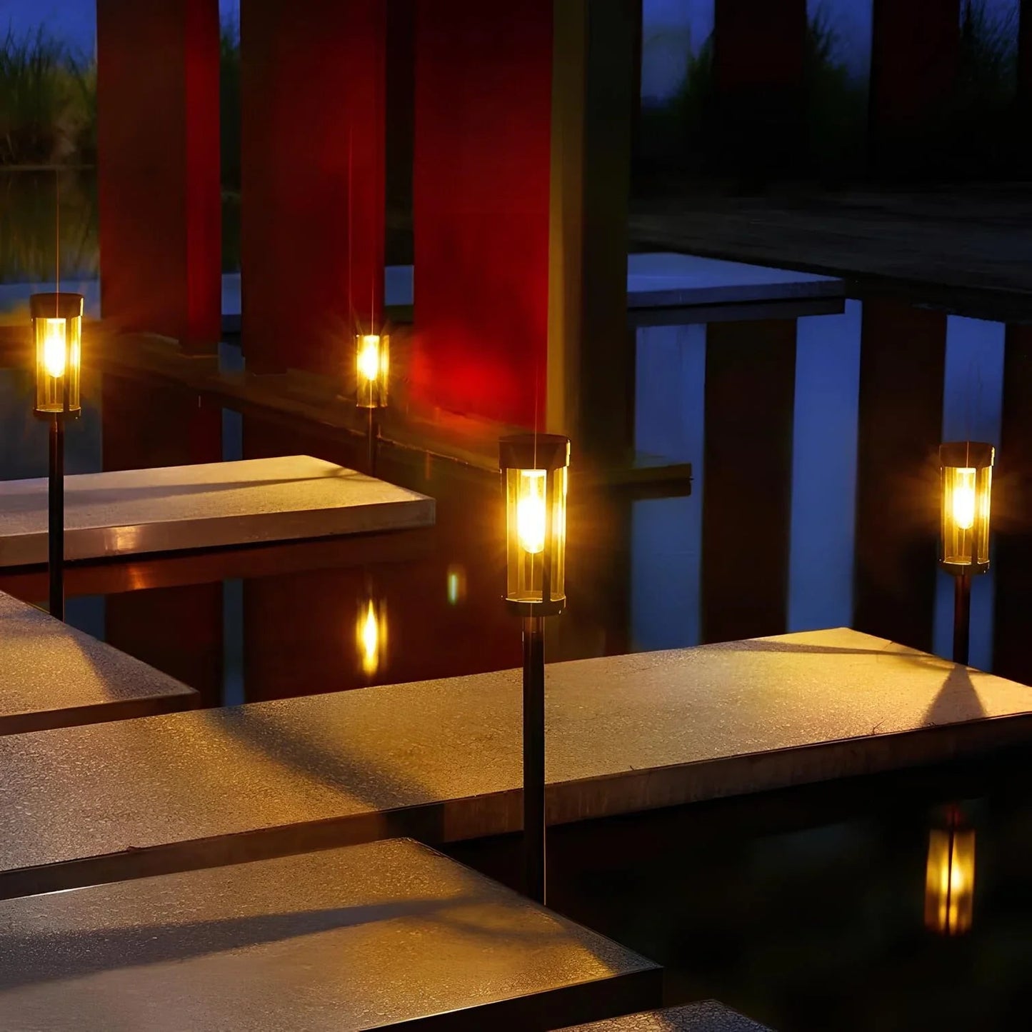 Solar Fakkel Tuinpadverlichting