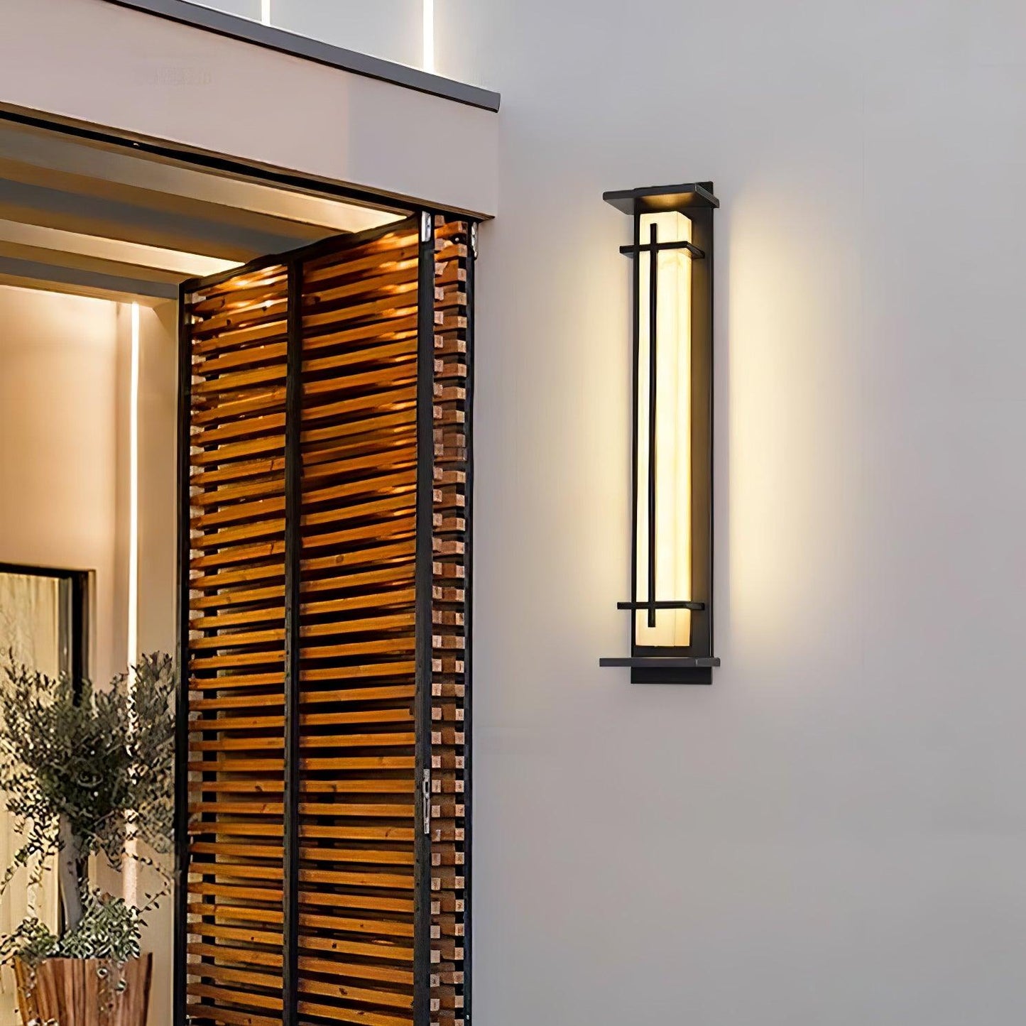 Vierkante Buiten Wandlamp IP65 Waterdicht met Geïntegreerde LED – Buitenverlichting