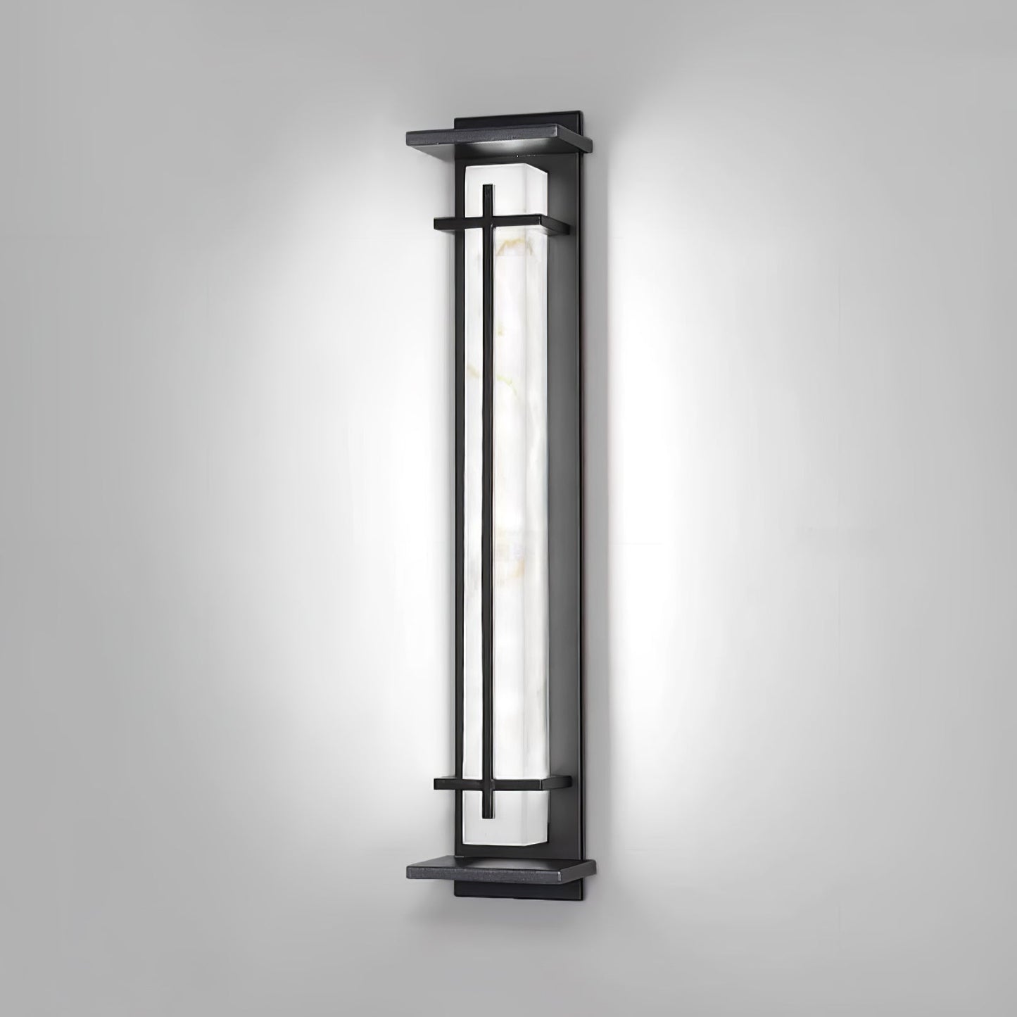 Vierkante Buiten Wandlamp IP65 Waterdicht met Geïntegreerde LED – Buitenverlichting Koel licht