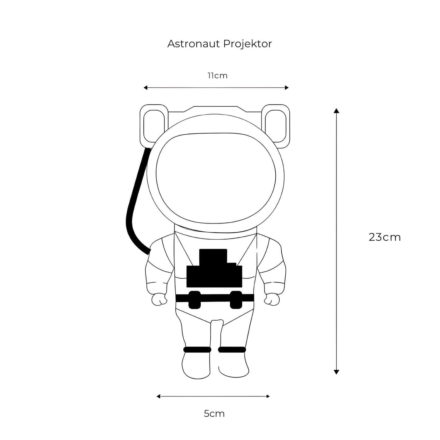 Sterrenprojector Astronaut – Magische Sterrenhemel voor Slaapkamer en Woonkamer 4