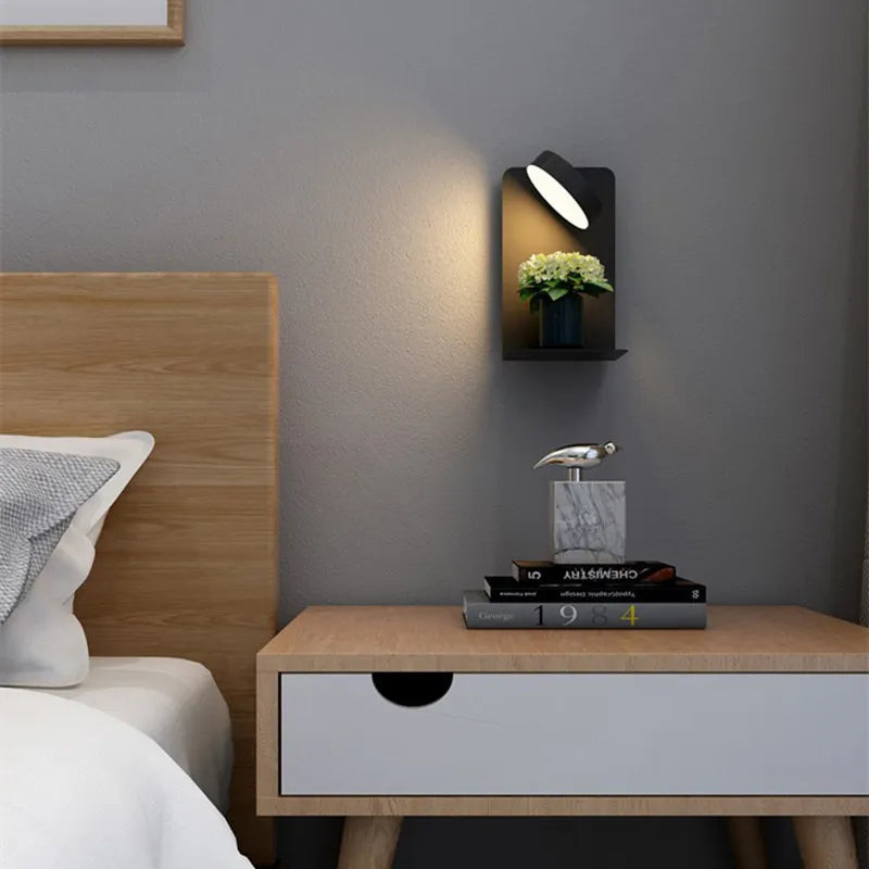 Stijlvolle Bedlamp met Warme Gloed voor Slaapkamer en Leesruimte - Elegant Bedlampje 3