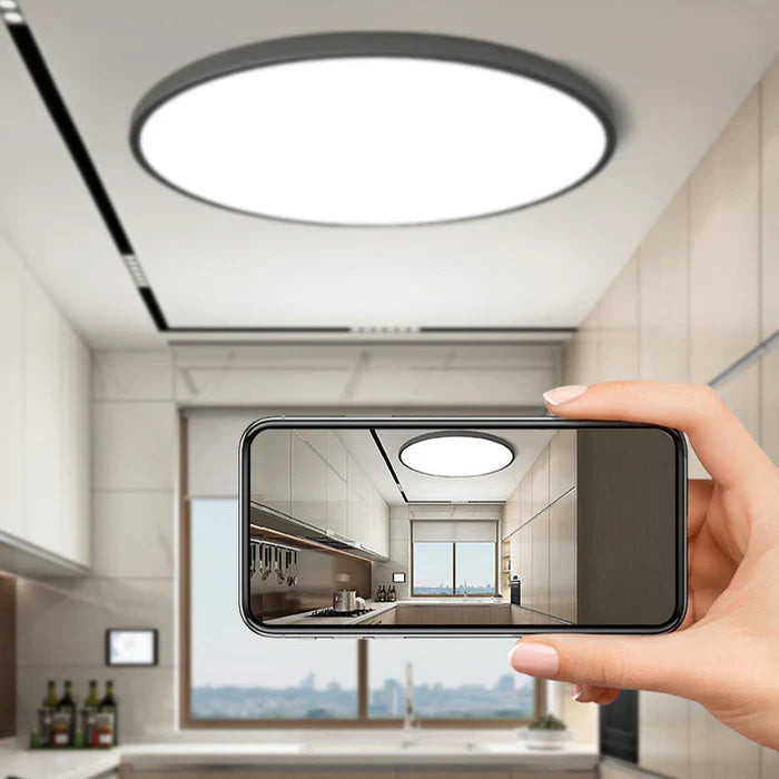 Stijlvolle LED Plafondlamp OrbGlow met Modern Design en Energiebesparende Verlichting 4