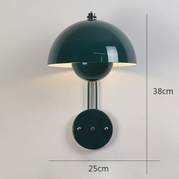 Stijlvolle Wandlamp MushroomGlow met LED Verlichting voor Binnen – Modern Muurlamp Accent 10
