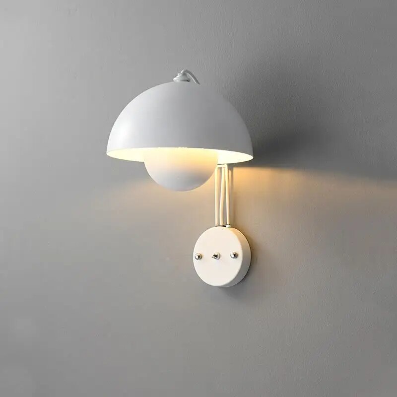Stijlvolle Wandlamp MushroomGlow met LED Verlichting voor Binnen – Modern Muurlamp Accent 2