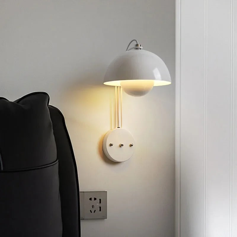 Stijlvolle Wandlamp MushroomGlow met LED Verlichting voor Binnen – Modern Muurlamp Accent 6