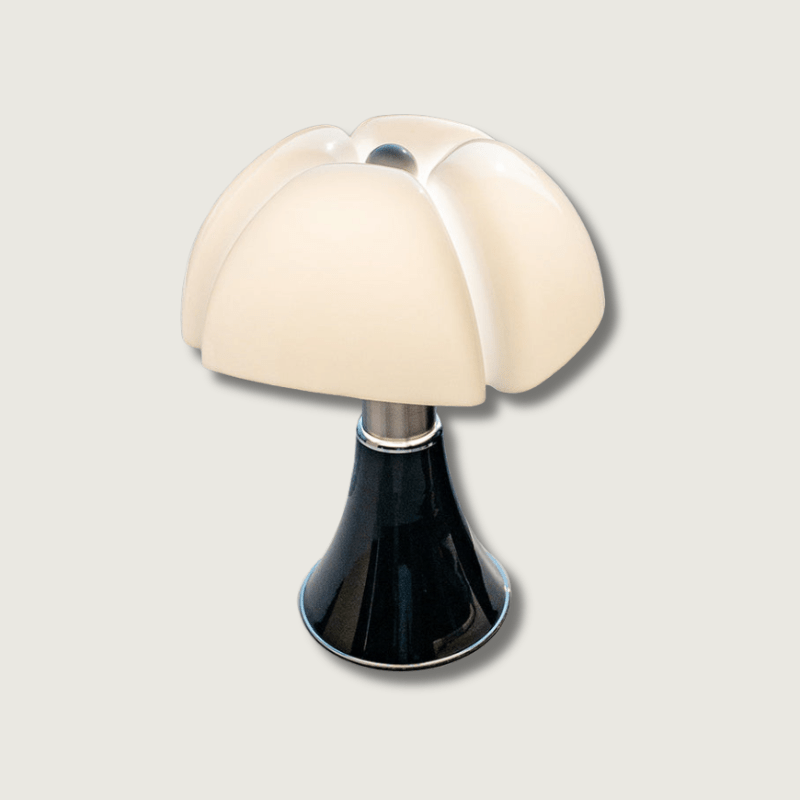 Tafellamp Zwart met Champignon Design – LED Eettafel Lamp 36 cm Retro Moderne Verlichting 0