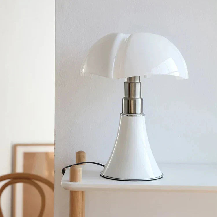 Tafellamp Zwart met Champignon Design – LED Eettafel Lamp 36 cm Retro Moderne Verlichting 6