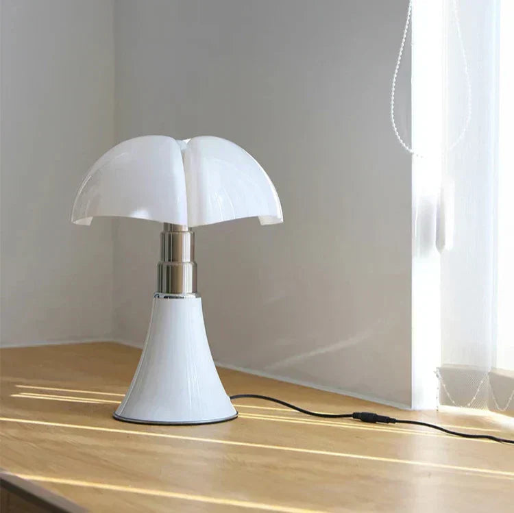 Tafellamp Zwart met Champignon Design – LED Eettafel Lamp 36 cm Retro Moderne Verlichting 8