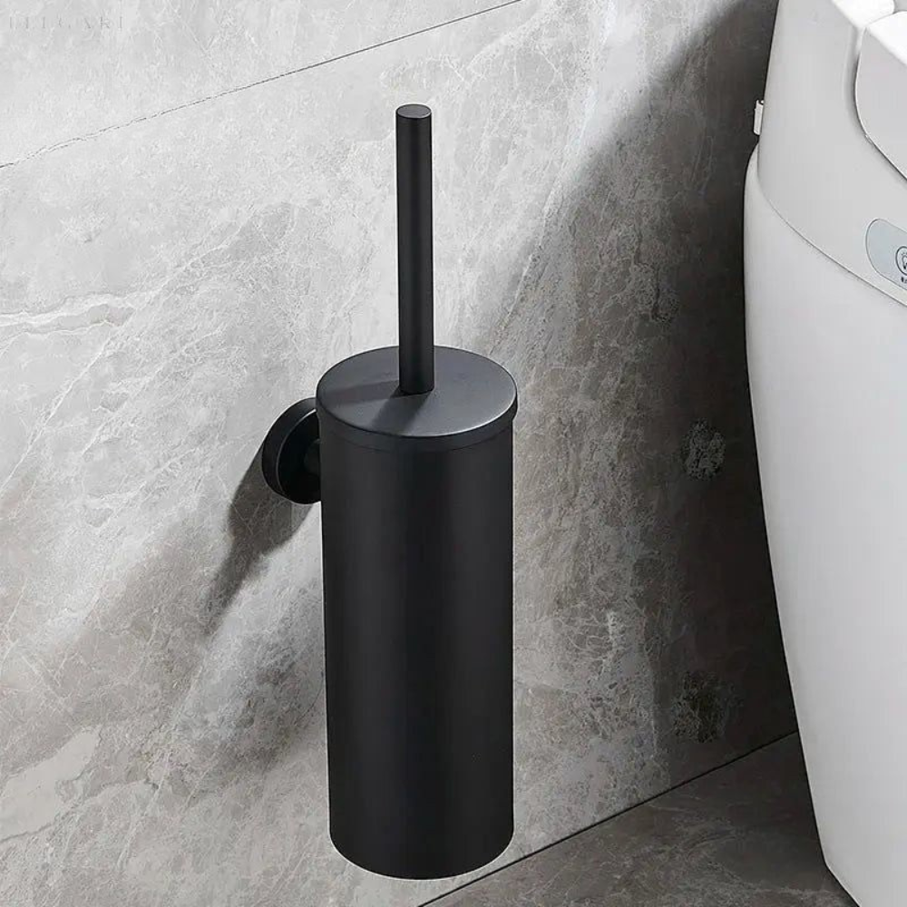 Toiletborstel met Muurbevestiging en Flexibele Borstelkop voor Efficiënte Reiniging 4