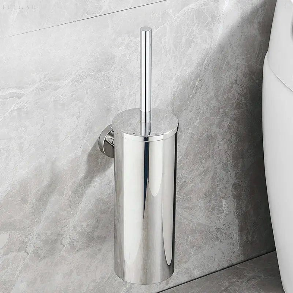 Toiletborstel met Muurbevestiging en Flexibele Borstelkop voor Efficiënte Reiniging 7