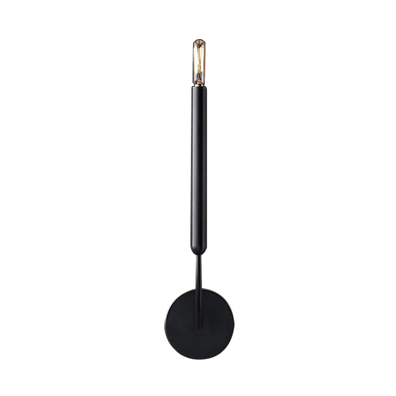 Traditionele Zwarte Wandlamp met Messing Accenten voor Binnen - Muurlamp voor Eetkamer 3