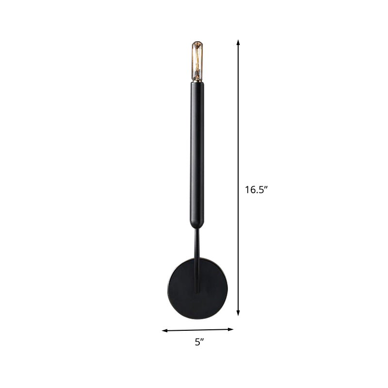 Traditionele Zwarte Wandlamp met Messing Accenten voor Binnen - Muurlamp voor Eetkamer 5