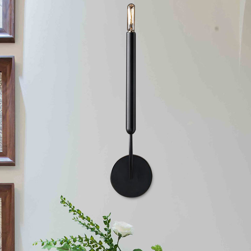 Traditionele Zwarte Wandlamp met Messing Accenten voor Binnen - Muurlamp voor Eetkamer 6