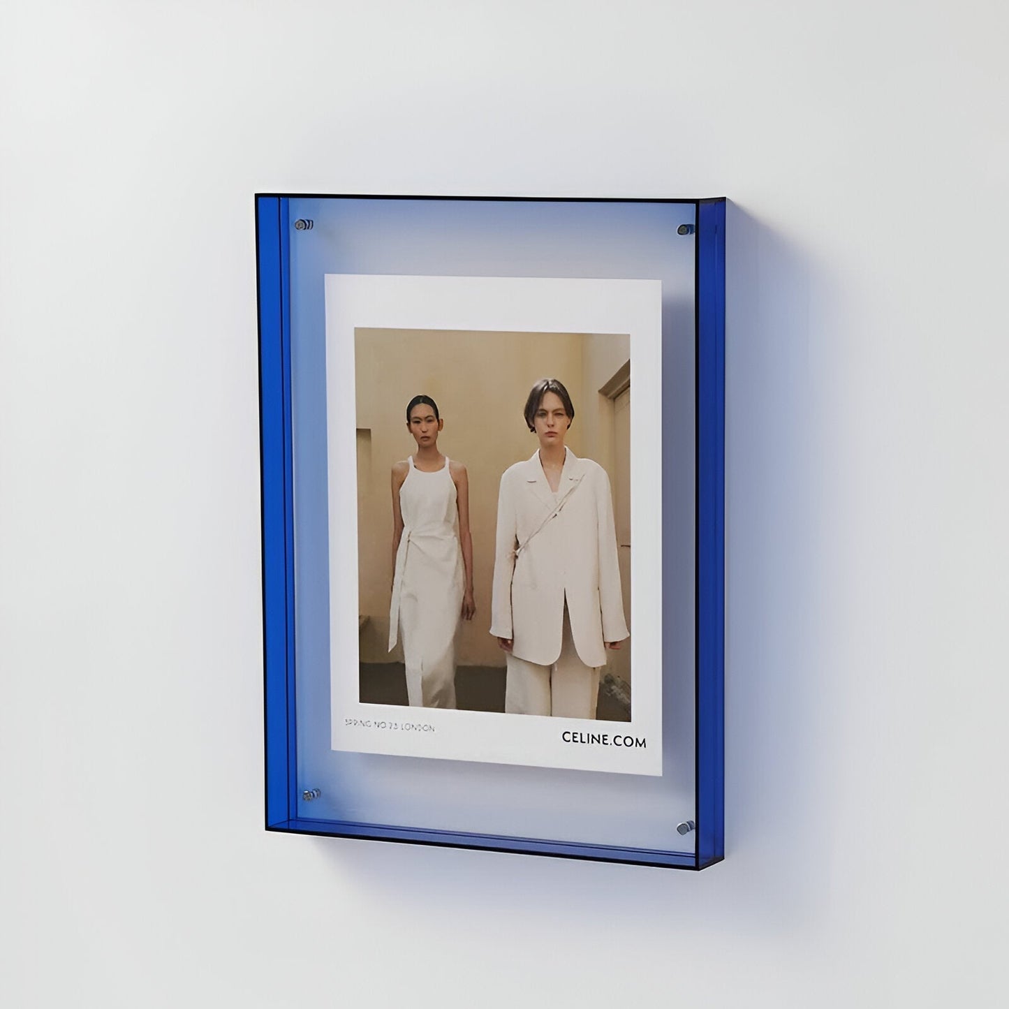 Transparante Fotolijst van Acryl met Minimalistisch Ontwerp en Vrijstaande Montage 0
