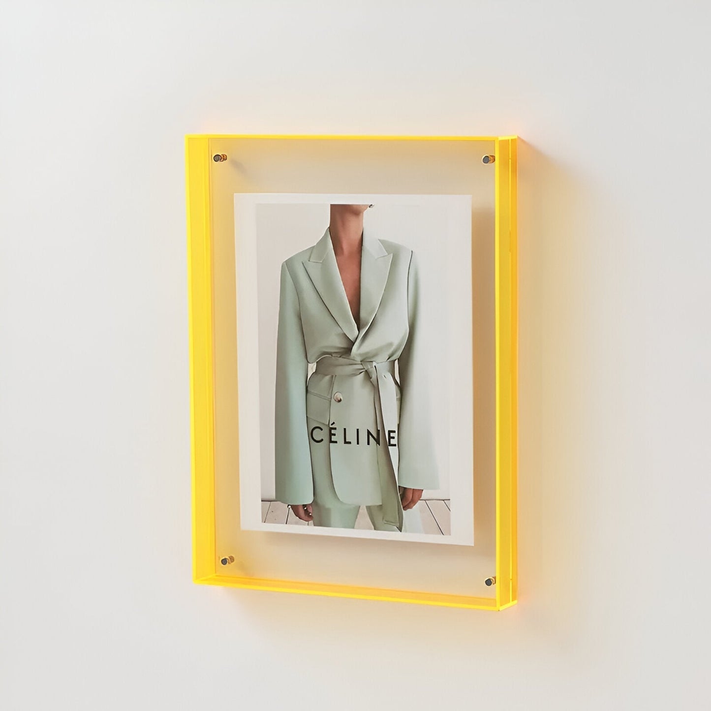 Transparante Fotolijst van Acryl met Minimalistisch Ontwerp en Vrijstaande Montage 12