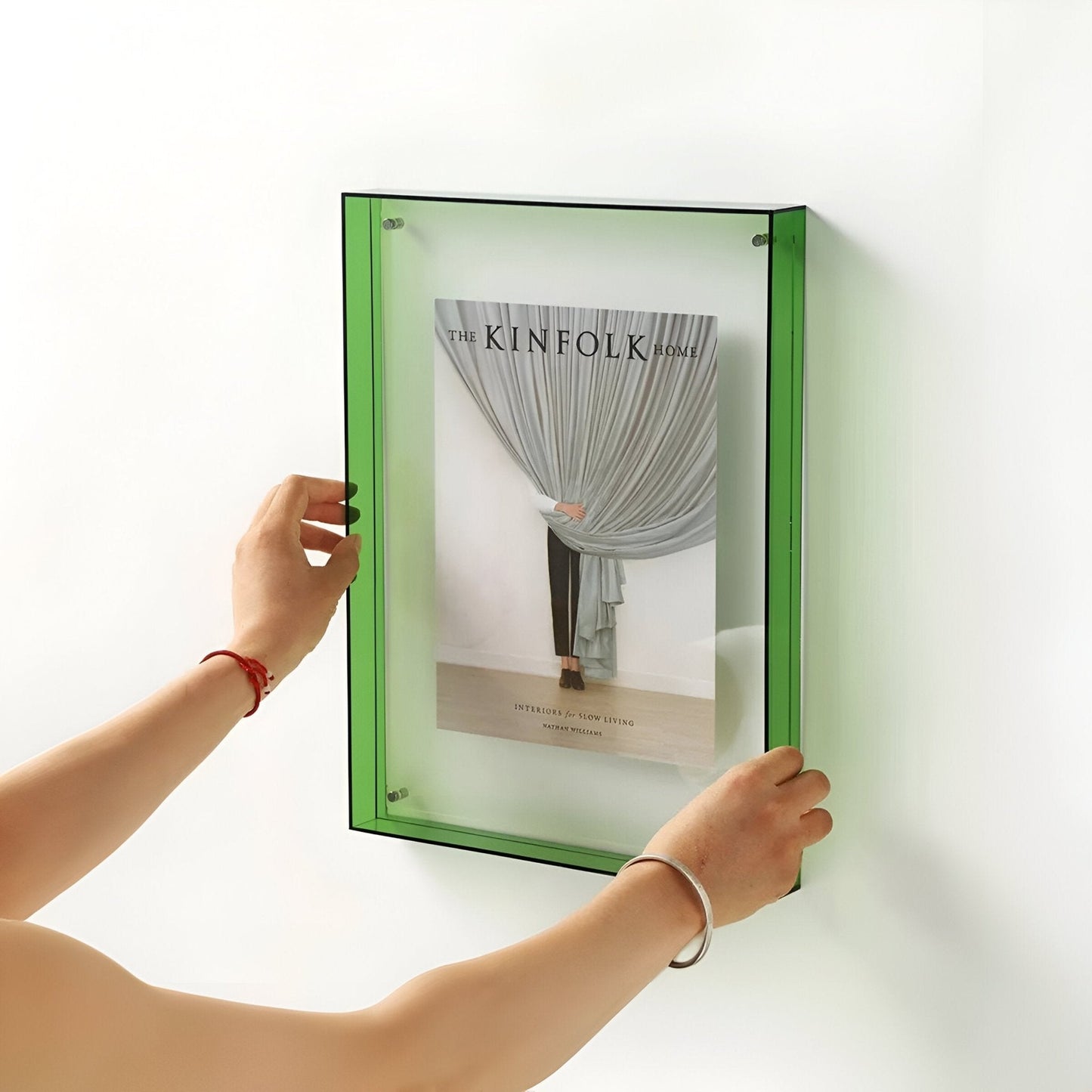 Transparante Fotolijst van Acryl met Minimalistisch Ontwerp en Vrijstaande Montage 3