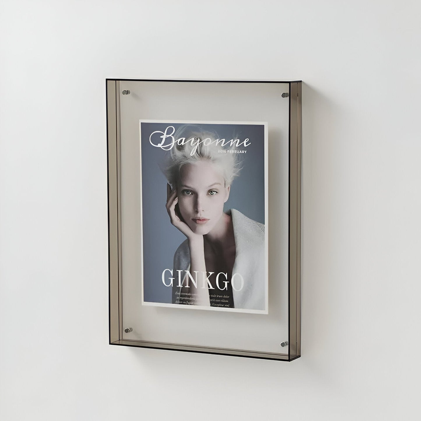 Transparante Fotolijst van Acryl met Minimalistisch Ontwerp en Vrijstaande Montage 8
