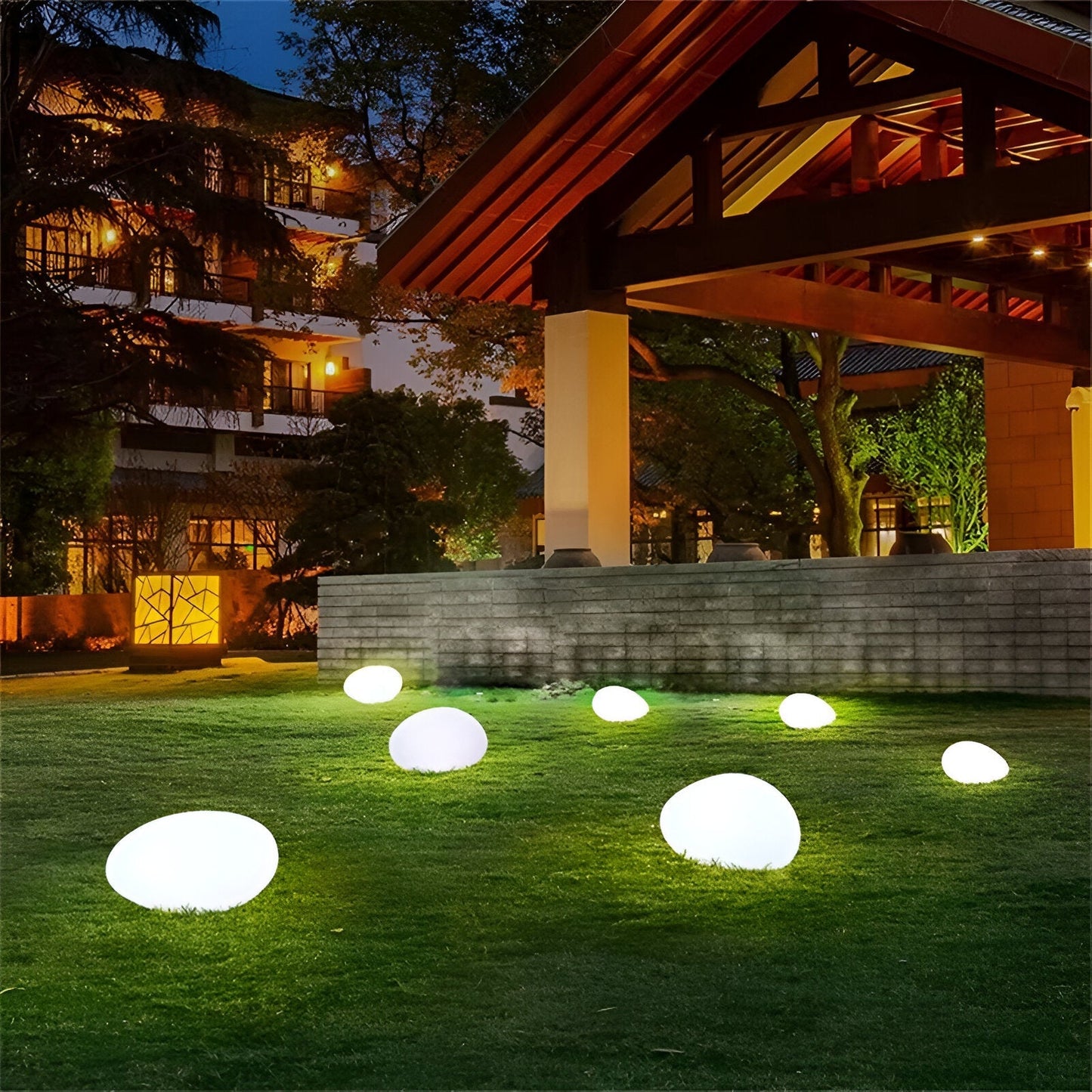 Solar Tuinlamp Steenlook