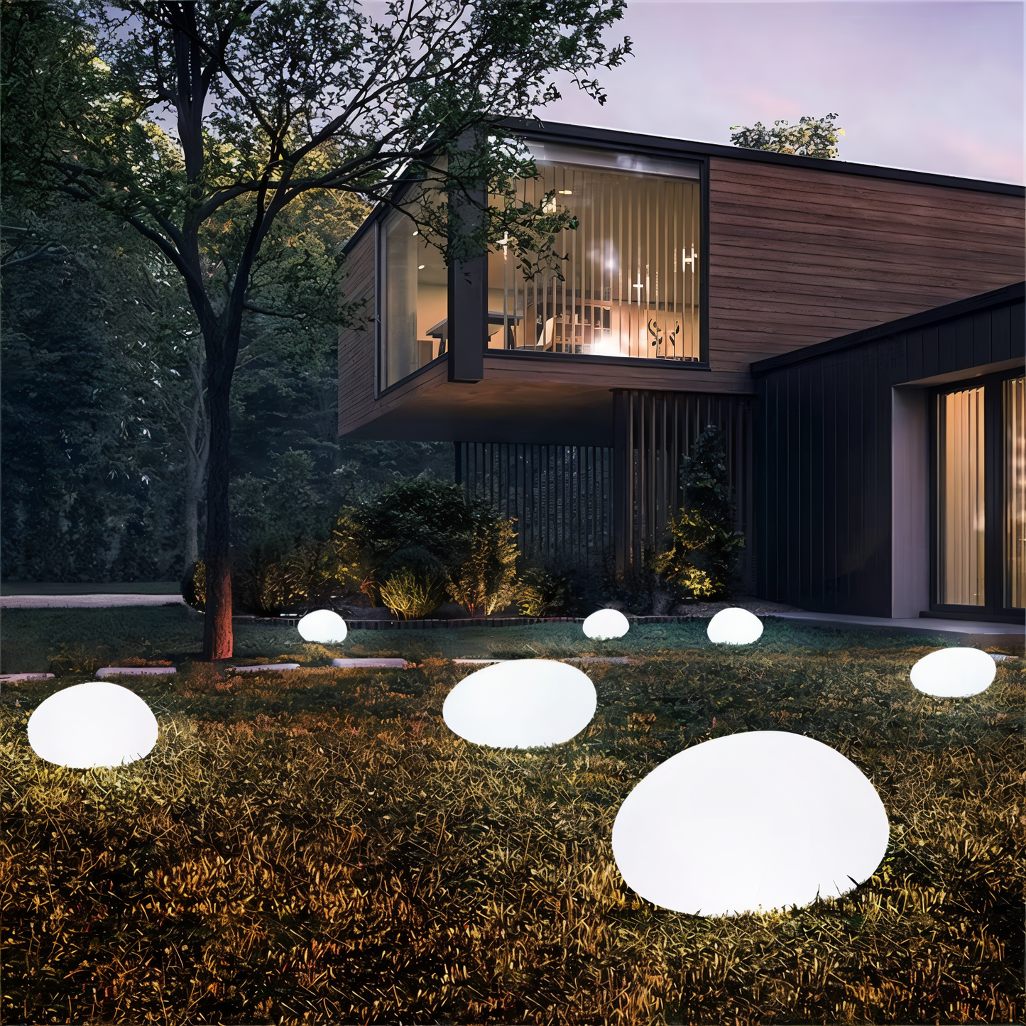 Solar Tuinlamp Steenlook