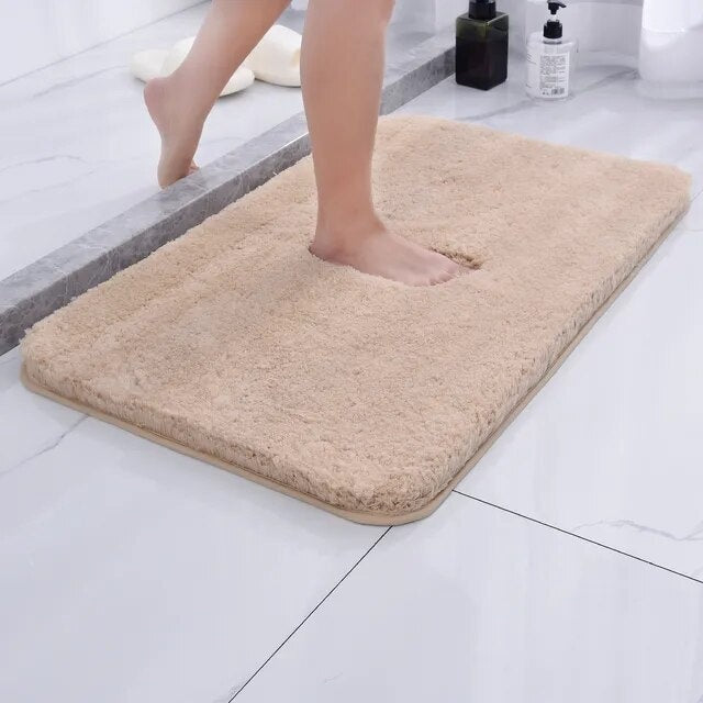 Ultra-Zachte Antislip Badmat 50x80 cm - Sneldrogend Microvezel voor Badkamer en Douche 10
