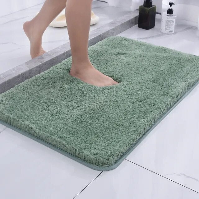 Ultra-Zachte Antislip Badmat 50x80 cm - Sneldrogend Microvezel voor Badkamer en Douche 11