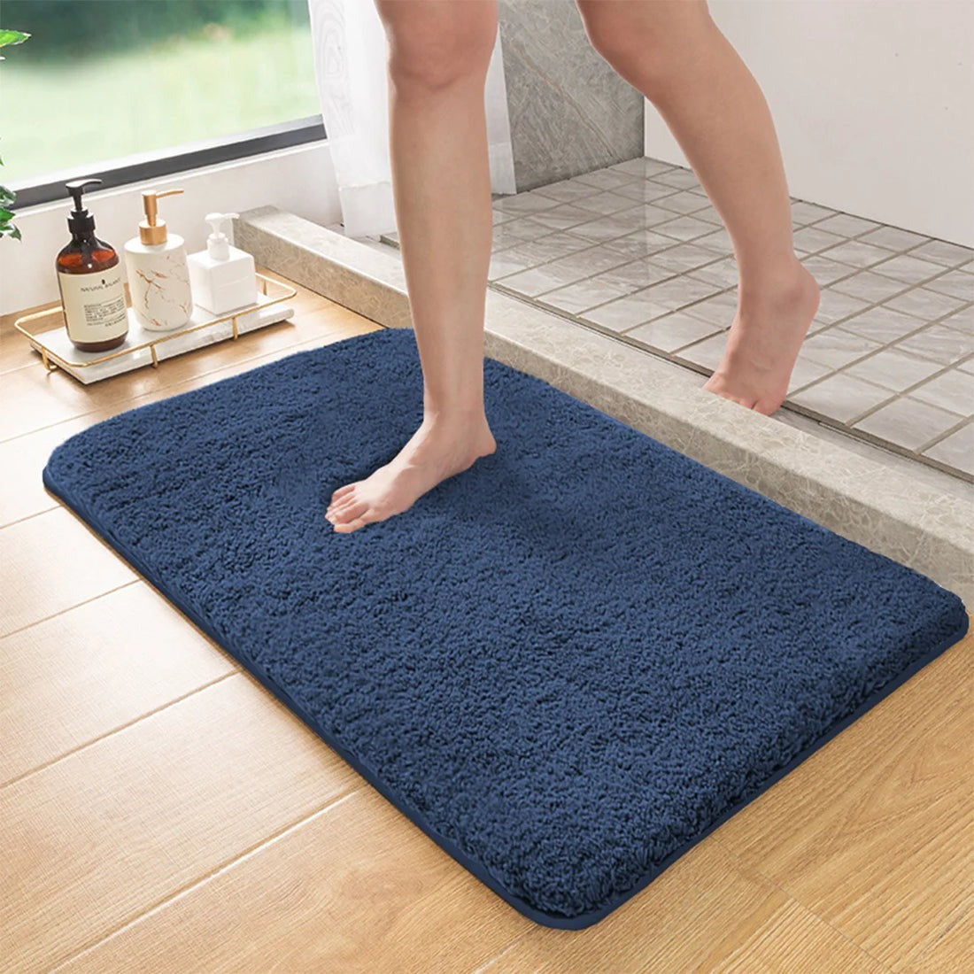 Ultra-Zachte Antislip Badmat Sneldrogend Microvezel
