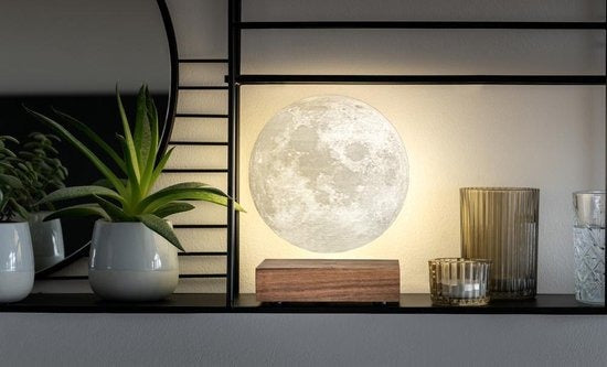 Zwevende 3D-Maanlamp - Draadloze Tafellamp
