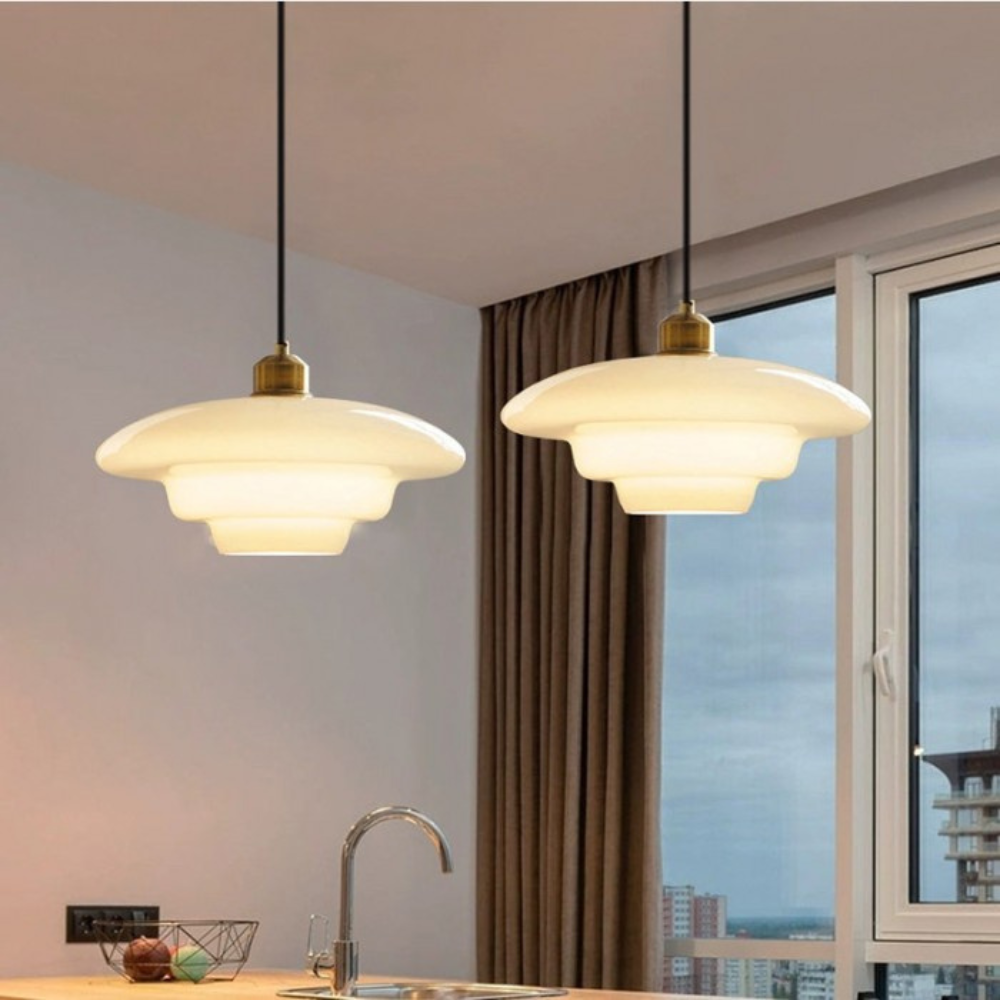 Elegante Art Déco Hanglamp A