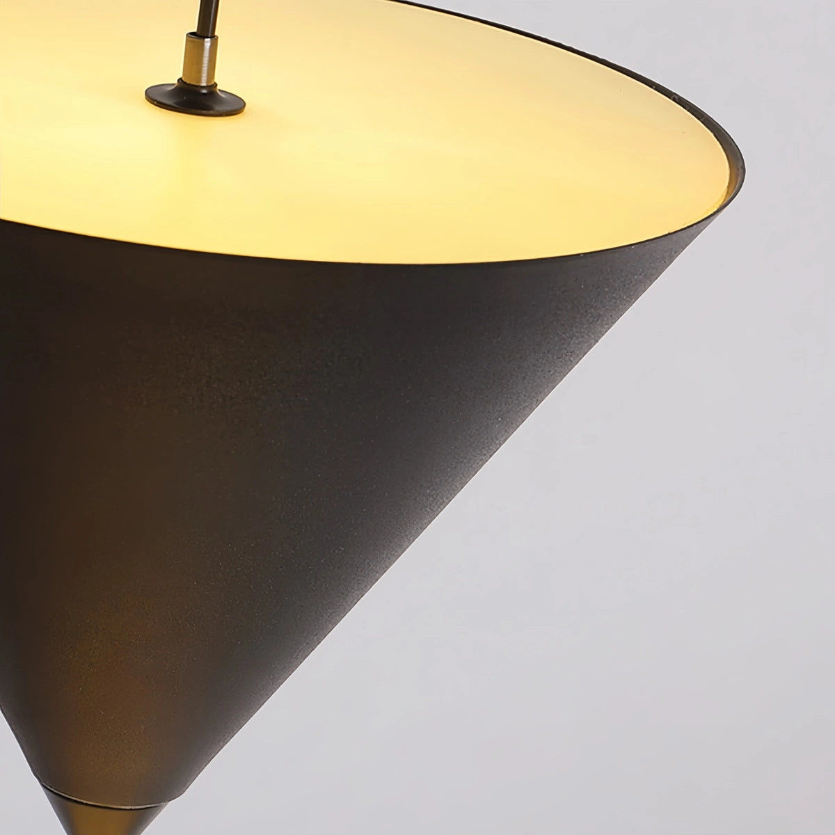Vloerlamp met Conische Schaduw en Verstelbare Kabel voor Woonkamer 8