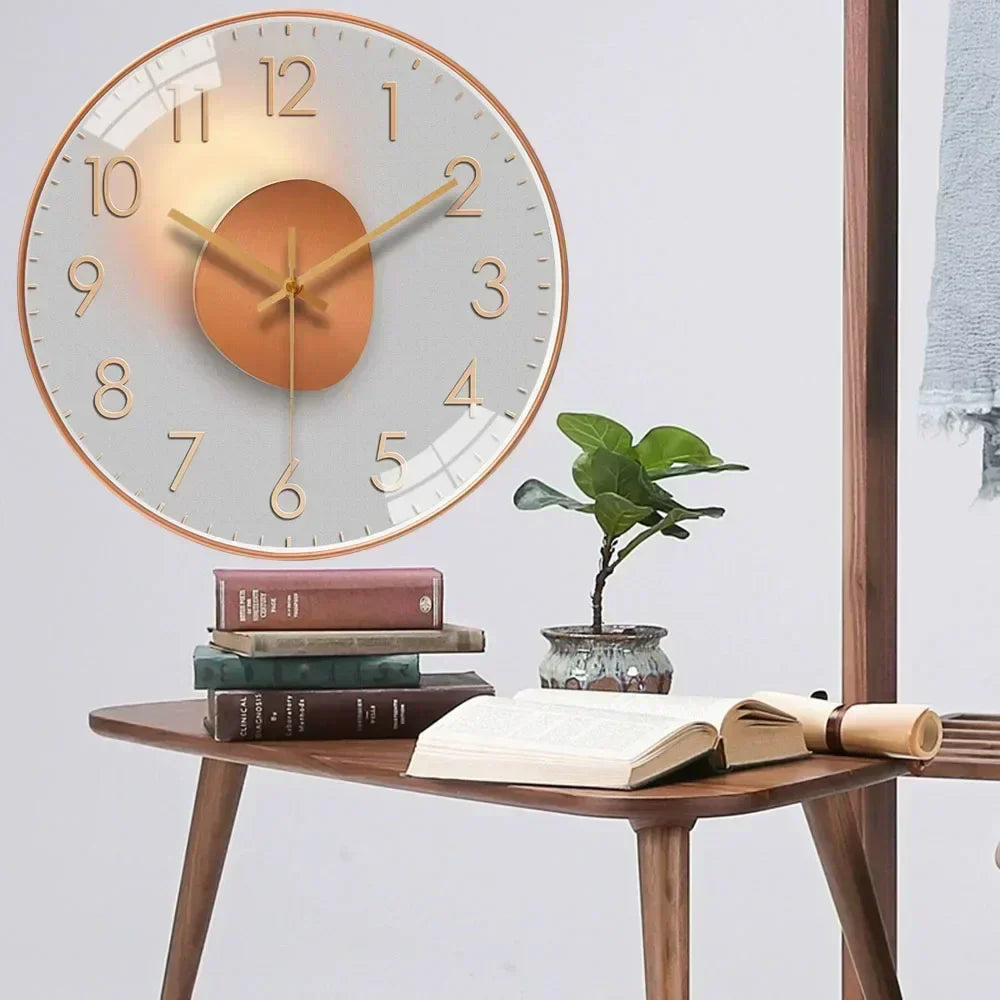 Wandklok met Minimalistisch Ontwerp voor Thuis en Kantoor