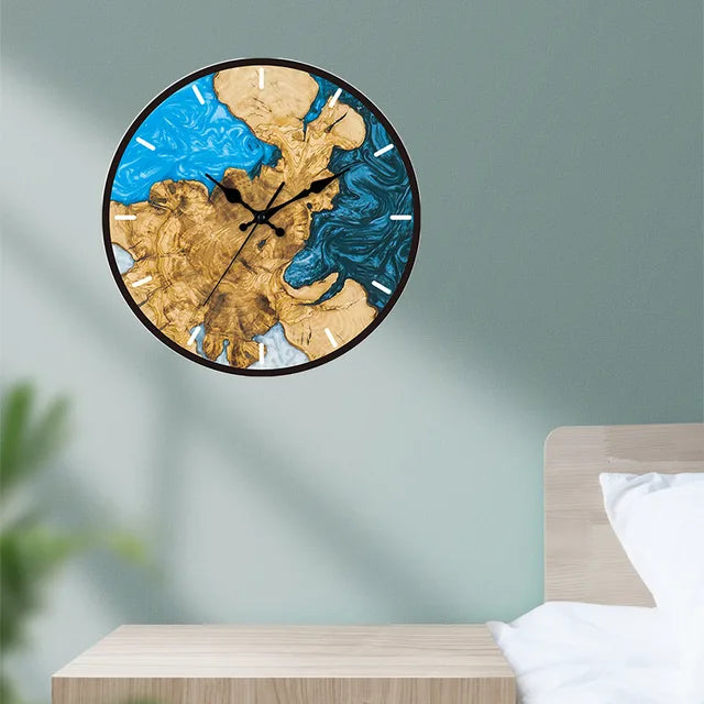 Wandklok met Transparant Design en Minimalistische Stijl 4