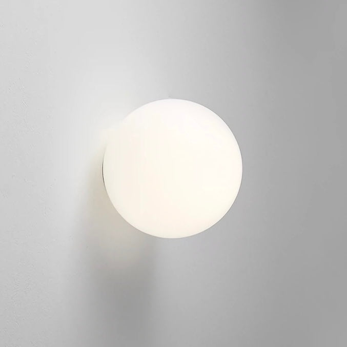 Wandlamp met Mat Glazen Kap en Geïntegreerde LED – Moderne Binnenverlichting