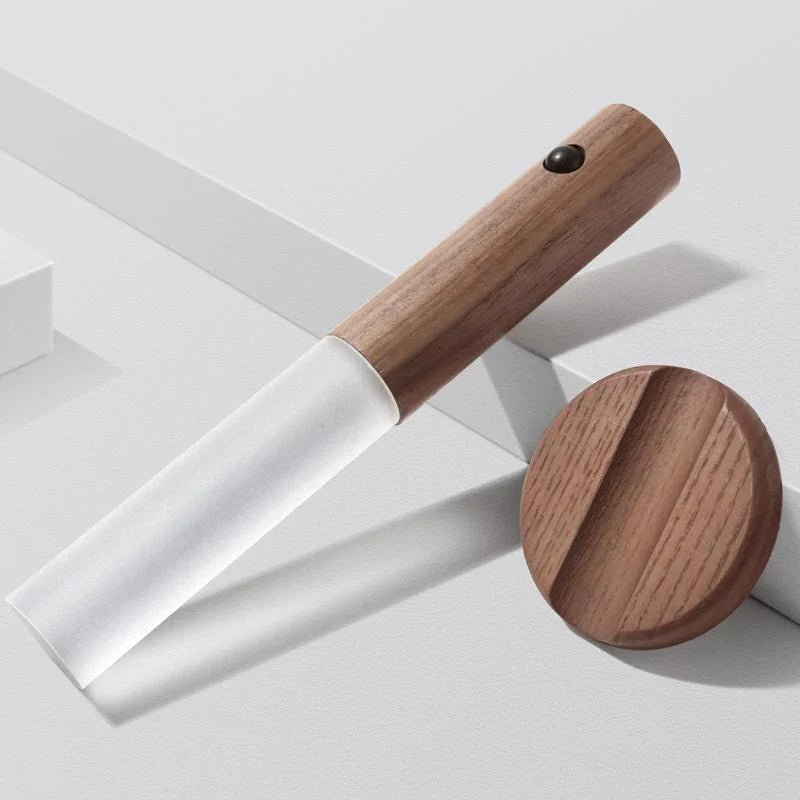 Set van 2 Wandlampen met Bewegingssensor en Houten Afwerking