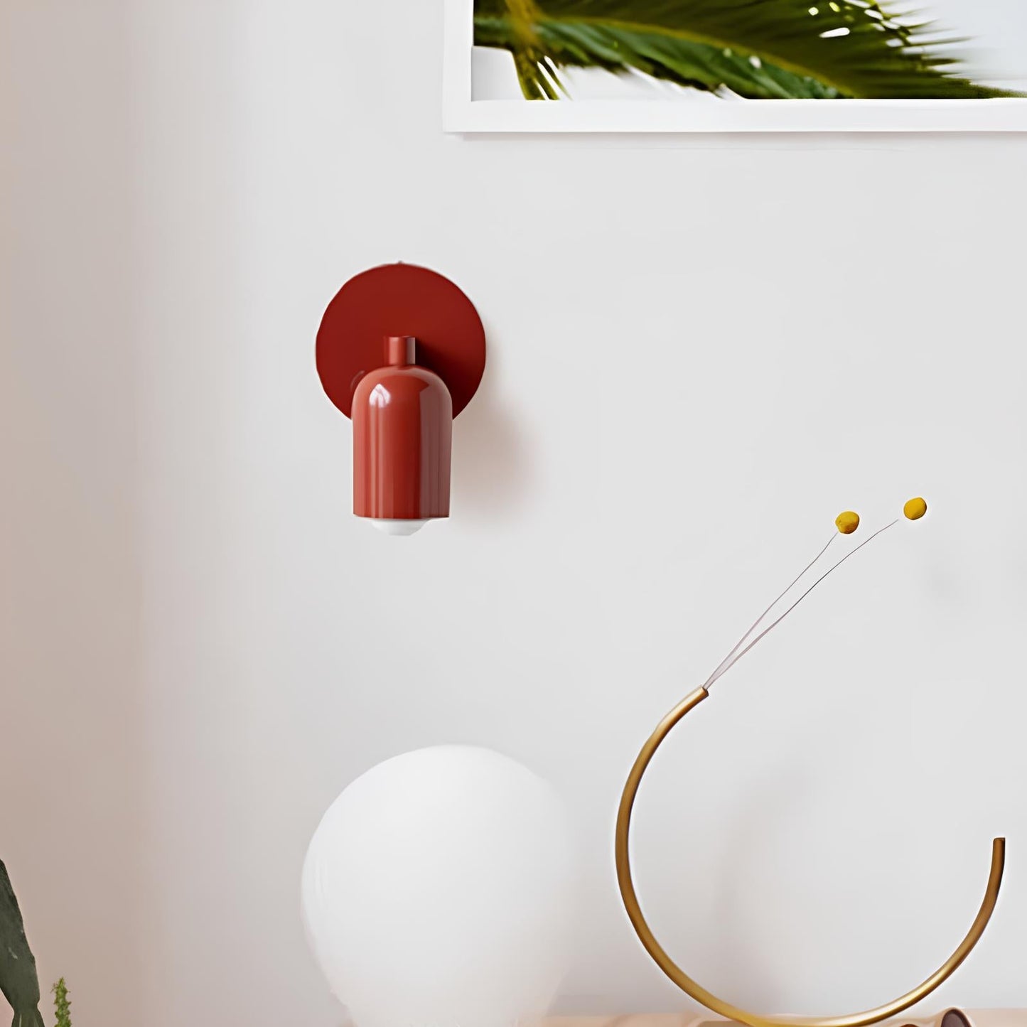 Wandlamp met Geweven Glas – Minimalistisch Ontwerp voor Binnengebruik in Woonkamer en Slaapkamer 4