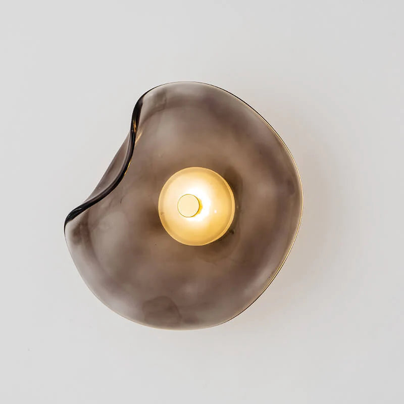 Wandlamp van Glas met Metalen Bevestiging en Ingebouwde LED Verlichting – Voor Binnengebruik 13