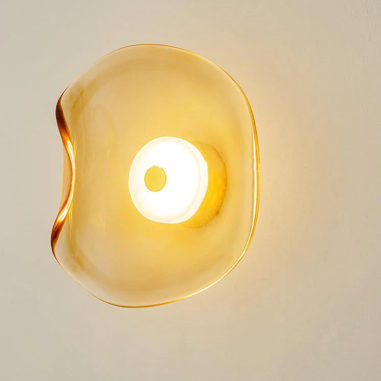 Wandlamp van Glas met Metalen Bevestiging en Ingebouwde LED Verlichting – Voor Binnengebruik 4