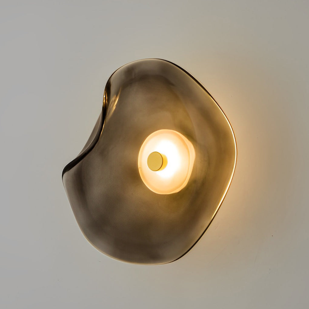Wandlamp van Glas met Metalen Bevestiging en Ingebouwde LED Verlichting – Voor Binnengebruik 9